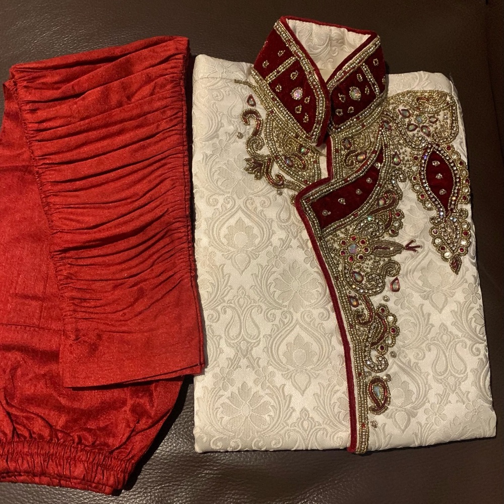 Kids Sherwani. See measurements for size